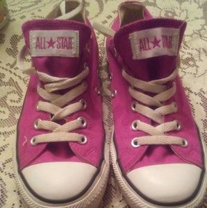 Converse pink womens 8.5